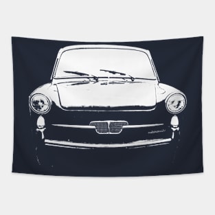 Autobianchi Bianchina 1960s classic car monoblock white Tapestry