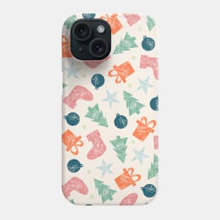 Sweet Vintage Christmas Pattern Phone Case