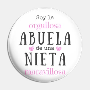 Soy la orgullosa abuela de una nieta maravillosa Pin