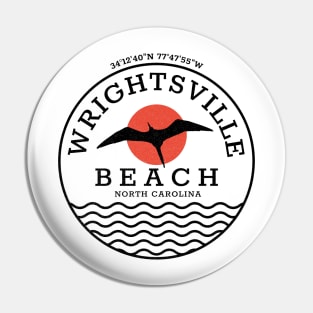 Wrightsville Beach, NC Summertime Vacationing Seagull Sunrise Pin