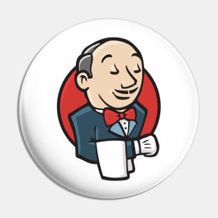 Jenkins logo Pin