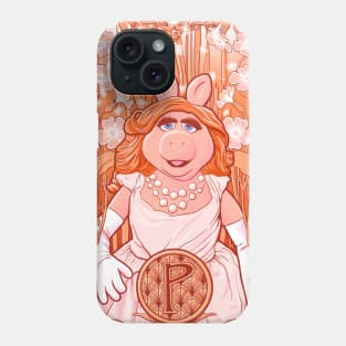 La Miss Piggy (with Dandelions) Phone Case