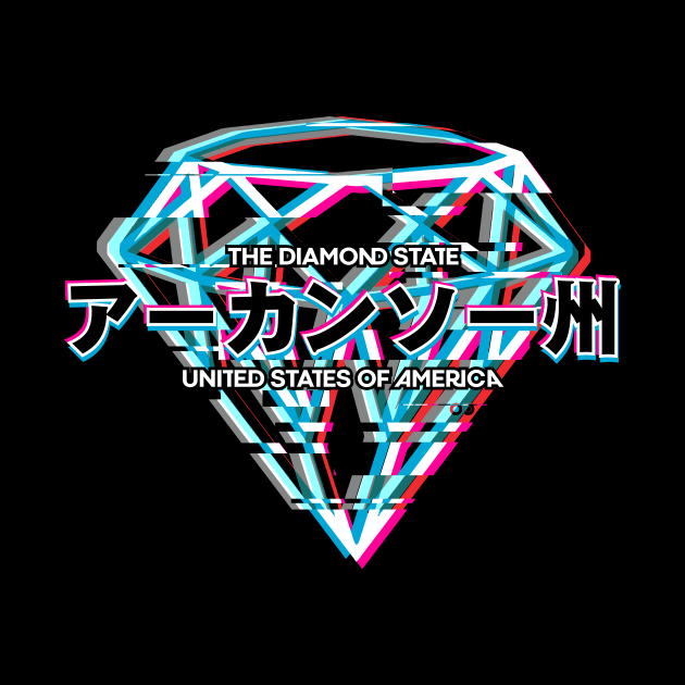 The Diamond State (Glitched Diamond) by rt-shirts