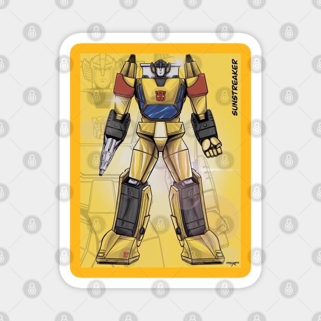 Sunstreaker Magnet by Ivan’s Art Pad