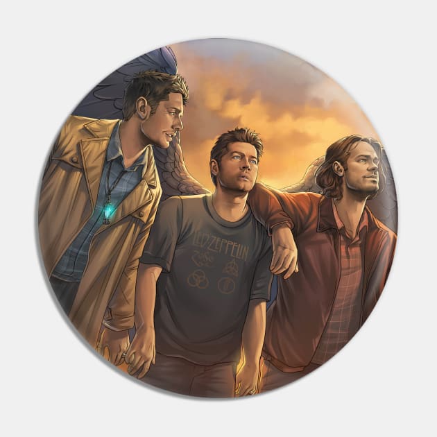 Supernatural We are Done Pin by GioGui