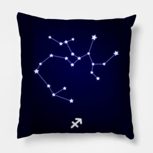 Sagittarius Constellation Pillow