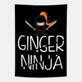 Ginger Ninja Tapestry