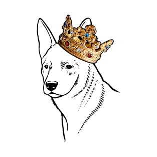 Australian Cattle Dog King Queen Wearing Crown T-Shirt