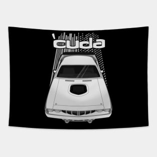 Plymouth Barracuda 1971 - White Tapestry