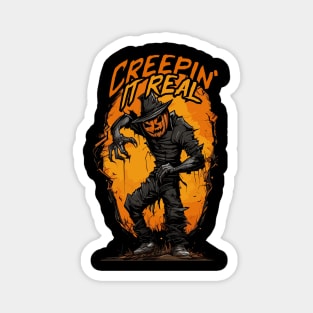 Creepin It Real - Halloween - Jack O Lantern Magnet