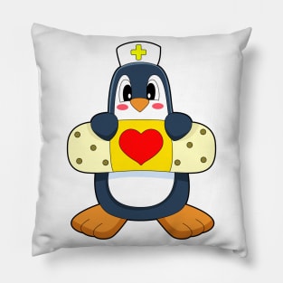 Penguin Nurse Plaster Pillow