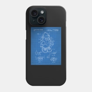 Retro Toys Patent - Kids Toy Childrens Bedroom Art - Blueprint Phone Case