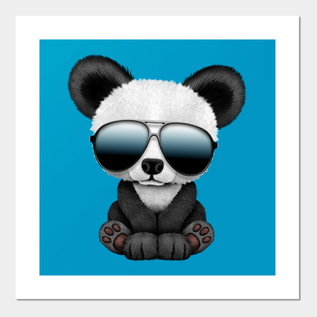 Cute Baby Panda Wearing Sunglasses Panda Posters And Art Prints Teepublic Cute Baby Panda Wearing Sunglasses Panda Posters And Art Prints Teepublic