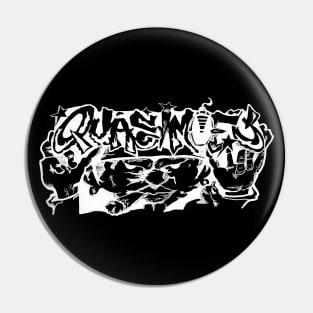 Quasimofo - Inverted Logo Design Pin