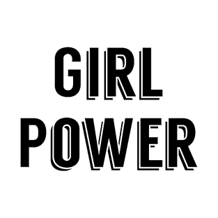 Girl power sticker T-Shirt