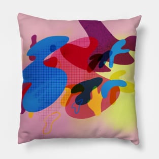 Abstract Colorful Pillow