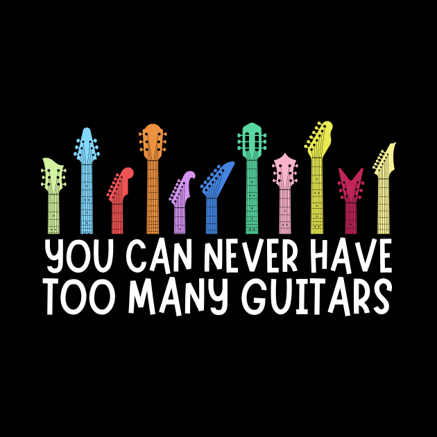 You can never have too many guitars by Teewyld