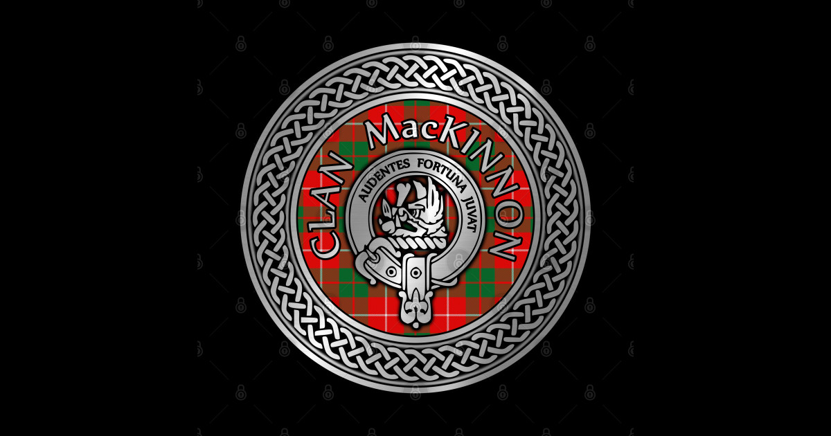 Clan MacKinnon Crest & Tartan Knot Mackinnon Posters and Art Prints