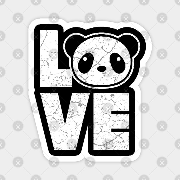 Panda Love Magnet by Mila46