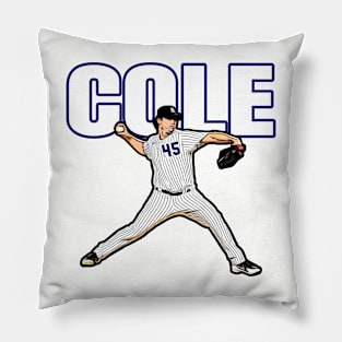 Yankees Cole 45 Pillow