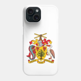 Barbados Coat of Arms Phone Case