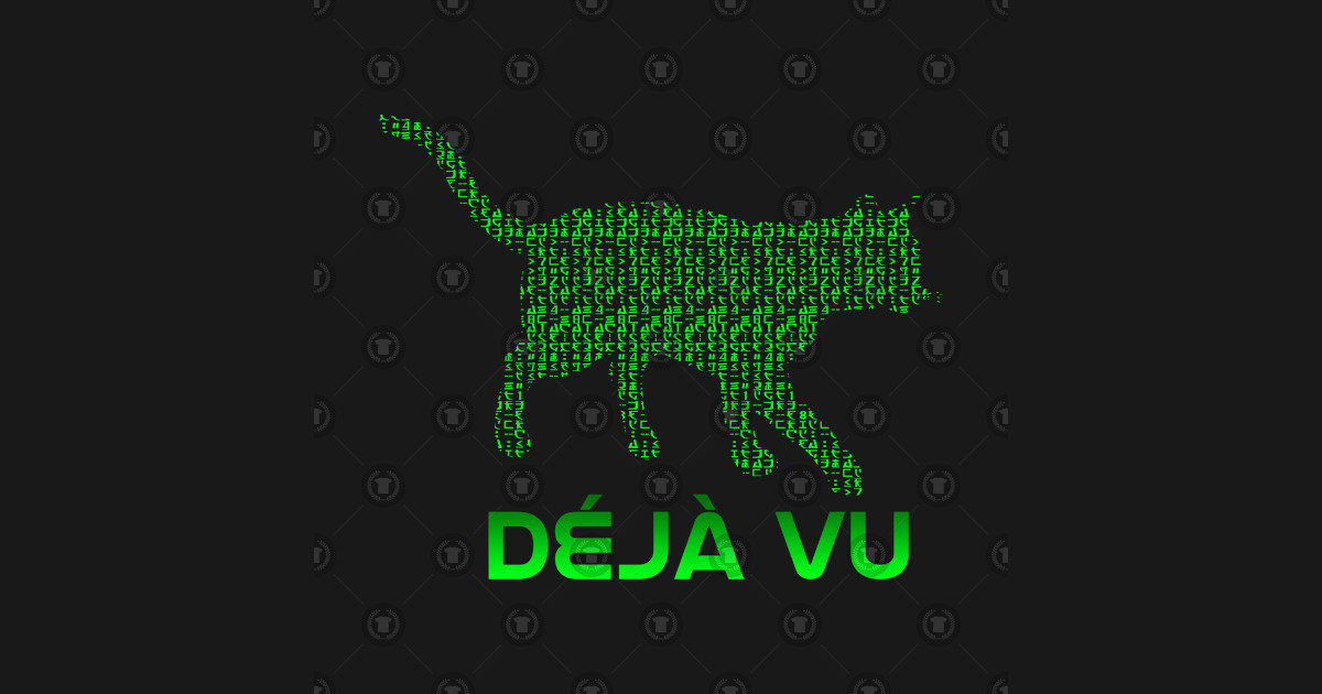 Deja vu the matrix t shirt teepublic