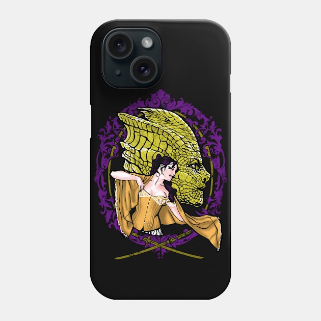 Madame Vastra and Jenny Phone Case by zerobriant