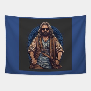 Fat Thor Dude Tapestry