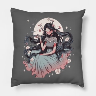 Asian Goddess Pillow