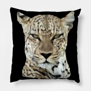 Leopard Polygon - Kenya / Africa Pillow