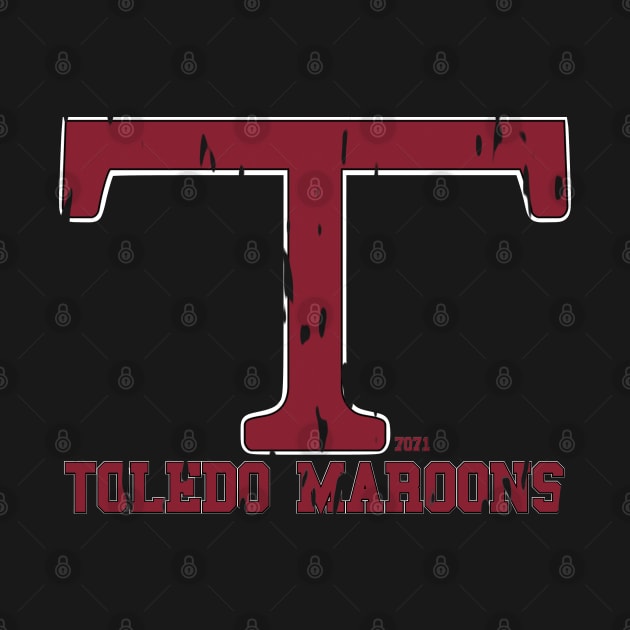 Vintage Toledo Maroons by 7071