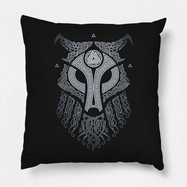 ULFHEDNAR Pillow by RAIDHO