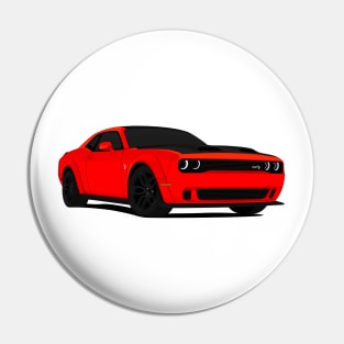 HELLCAT RED Pin