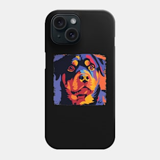 Rottweiler Pop Art - Dog Lover Gifts Phone Case