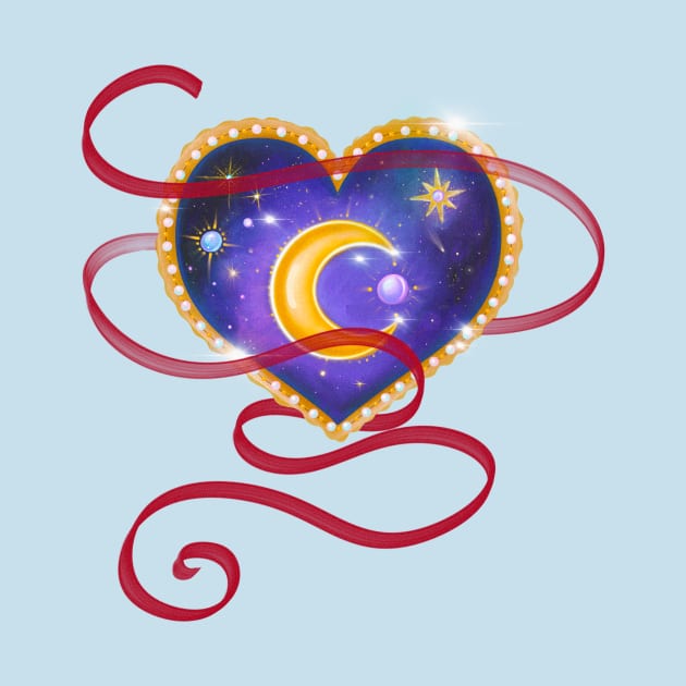 Moon heart by vita95gelman