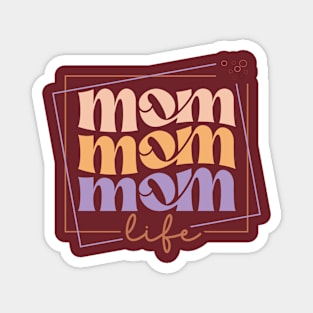 Mom life tee Magnet