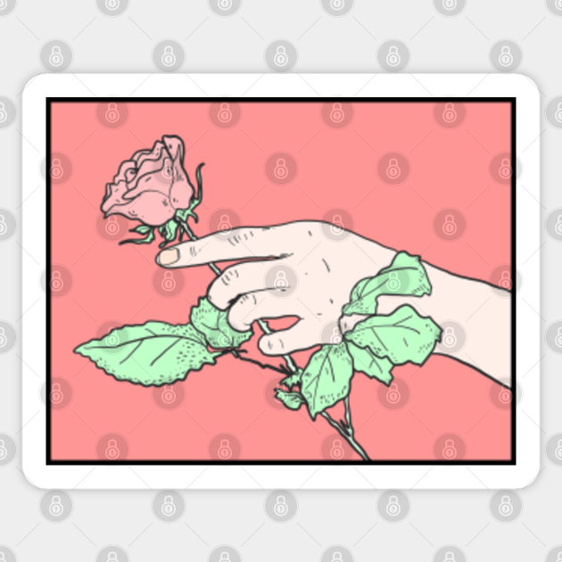 Aesthetic Flower Aesthetics Sticker Teepublic Buy 'flower bouquet' by eclecticwarrior as a sticker. aesthetic flower