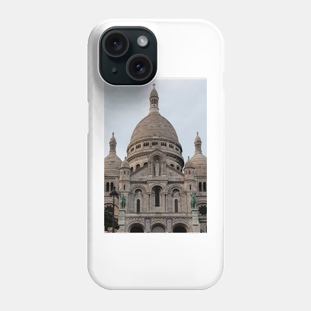 Sacre-Coeur Of Paris - 2 © Phone Case by PrinceJohn