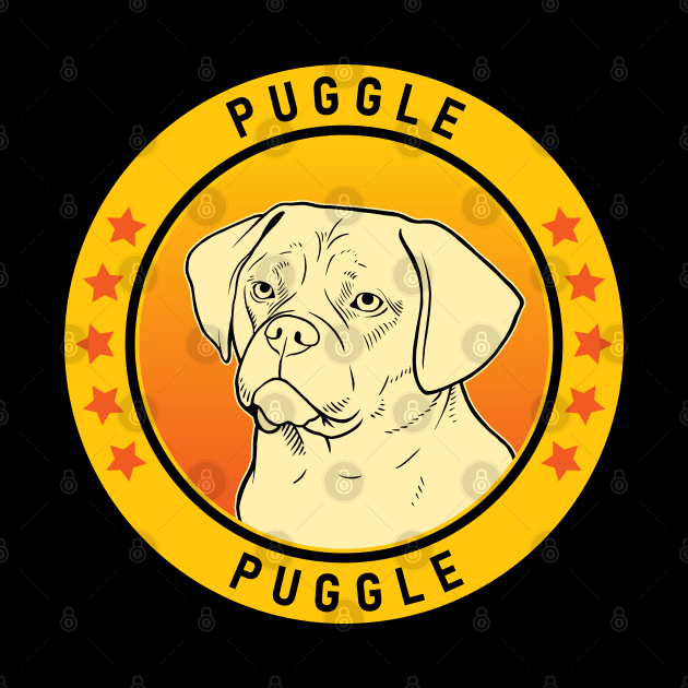 Puggle Dog Portrait by millersye