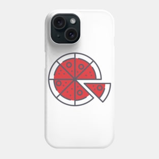 Red Sauce Tomato Pizza Phone Case