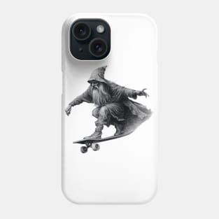 Skate Wizard doing his thing Phone Case