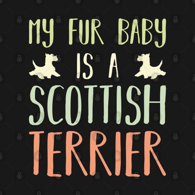 My Fur Baby Is A Scottish Terrier by DPattonPD