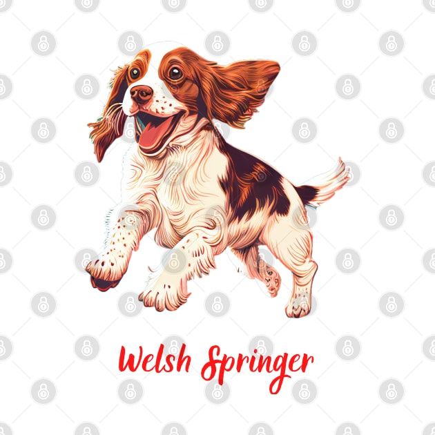 Welsh Springer Spaniel by Schizarty