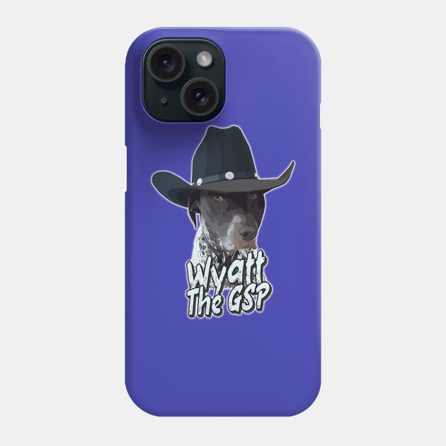 Wyatt The GSP // German Shorthaired Phone Case by Trendsdk