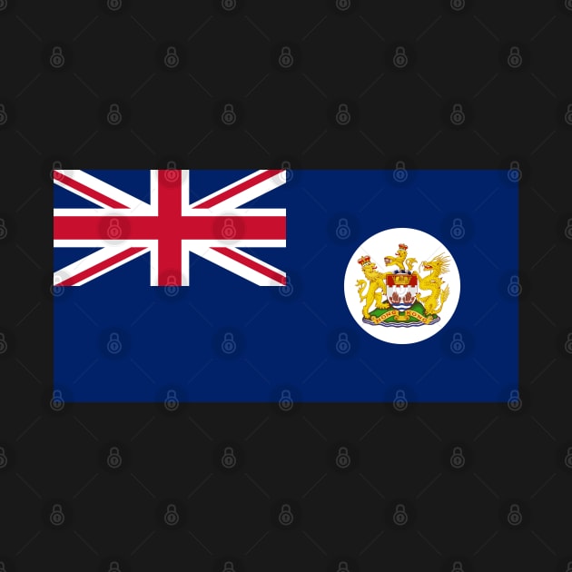 The Last British Colonial Flag of Hong Kong - Free Hong Kong by SolarCross