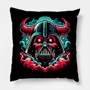 Vader on fire Pillow