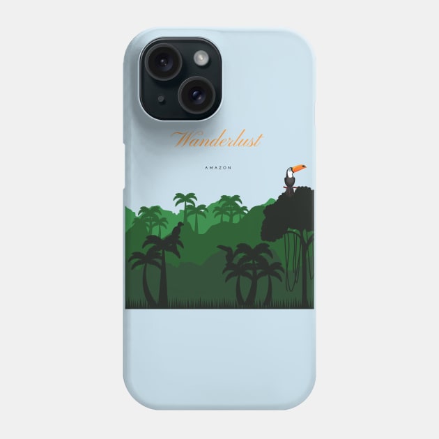 Wanderlust Phone Case by TenomonMalke