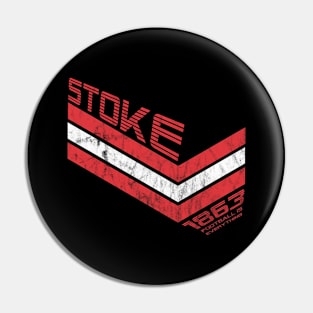 Football Is Everything - Stoke City F.C. 80s Retro Pin