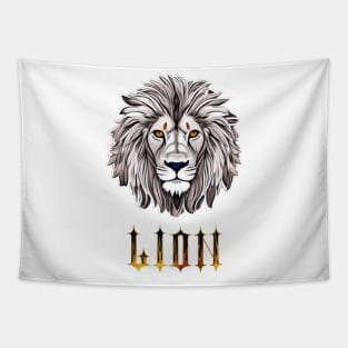 lion face t-shirt new for you Tapestry