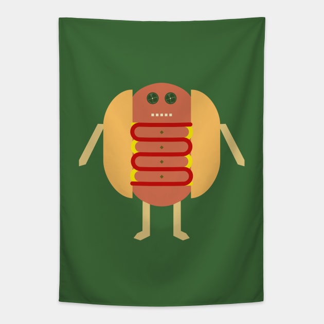 Stubby Lil Weenie Tapestry by someartworker